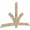 Ekena Millwork Davenport Rough Sawn Timber Gable Bracket, Douglas Fir, 96"W x 56"H x 2"D x 6"F, 14/12 Pitch GBW096X56X0206DAV00RDF - alternate 2